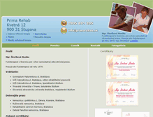 Tablet Screenshot of primarehab.sk